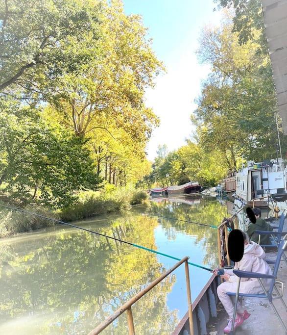 Insolite Peniche Amazonie Canal Du Midi Gardouch Extérieur photo